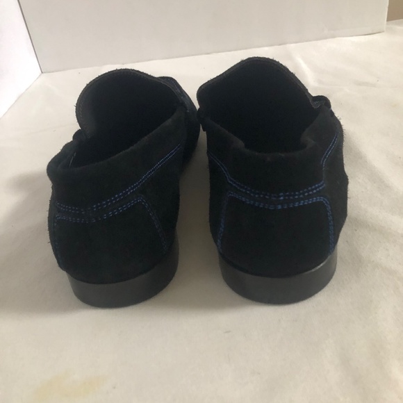 Donald Pliner Black Suede Italian Loafer - 10 main image 5